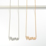 Wholesale chain Link Necklace Mama Pendant L Extender L