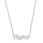 Wholesale chain Link Necklace Mama Pendant L Extender L