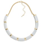 Wholesale chain Link Necklace Linked Studded Bars L Extender L