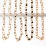 Wholesale short Chain Link Necklace Beaded Accents L Extender L