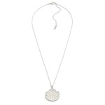 Wholesale dainty Chain Link Necklace Seashell Pendant L Extender L