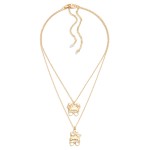 Wholesale mama Mini Necklace Set Mom Mini Silhouette Pendants L Extender L