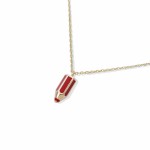 Wholesale dainty Chain Link Necklace Pencil L Extender L Hypoallergenic Gold K Y