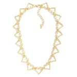 Wholesale hammered Heart Chain Link Necklace L Extender L