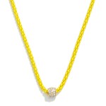 Wholesale popcorn Chain Necklace Crystal Cuff Pendant L Extender L