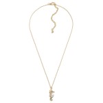 Wholesale chain Link Necklace Metal Seahorse Pendant L Extender L