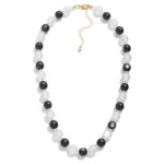 Wholesale translucent Beaded Necklace L Extender L