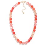 Wholesale translucent Beaded Necklace L Extender L