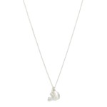 Dainty Chain Link Necklace Featuring Football Helmet Pendant 

- Approximately 16" L
- Extender 3" L 