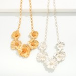 Wholesale metal Chain Link Necklace Linked Flower L Extender L