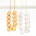 Wholesale metal Shell Chain Link Necklace L Extender L