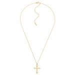 Wholesale chain Link Necklace Cross Pendant L Extender L