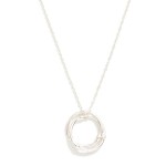 Wholesale chain Link Necklace Metal Linked Bamboo Hoops Pendants L Extender L