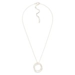 Wholesale chain Link Necklace Metal Linked Bamboo Hoops Pendants L Extender L