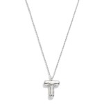 Wholesale stainless Steel Dainty Chain Link Necklace Bubble Balloon Initial Pend