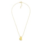 Wholesale ball Chain Necklace Bubble Balloon Initial Pendant L Extender L