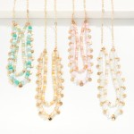 Wholesale chain Link Necklace Beaded Layering L Extender L