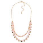 Wholesale chain Link Necklace Beaded Layering L Extender L