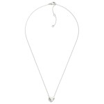 Wholesale gold Dipped Dainty Chain Link Necklace Heart Pendant L Extender L