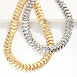 Wholesale linked Metal Snake Chain Necklace L Extender L