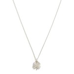 Wholesale dainty Gold Dipped Chain Link Necklace Clover Pendant Gold Dipped Made