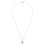 Wholesale dainty Gold Dipped Chain Link Necklace Clover Pendant Gold Dipped Made