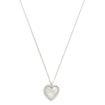 Wholesale dainty Gold Dipped Chain Link Necklace Pearlescent Cubic Zirconia Stud