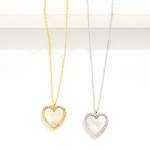Wholesale dainty Gold Dipped Chain Link Necklace Pearlescent Cubic Zirconia Stud
