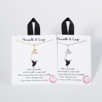 Wholesale dainty Chain Link Necklace Ballerina Pendant L Extender L Hypoallergen