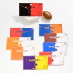 Wholesale gold Dipped Chain Link Game Day Necklace Enamel Football Helmet Pendan