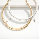 Wholesale metal Cuff Necklace Metal Ball Stud Earrings Included Extender L