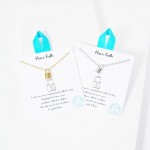 Wholesale rolo Chain Link Necklace Metal Lock Pendant Stainless Steel Tarnish Re