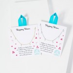 Wholesale dainty Chain Link Necklace Pearl Charms Stainless Steel Tarnish Resist