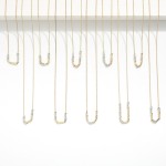 Wholesale dainty Chain Link Necklace International Morse Code Beads L Extender L