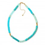 Wholesale stone Beaded Candy Necklace L Extender L
