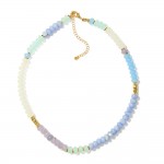 Wholesale stone Beaded Candy Necklace L Extender L