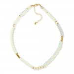 Wholesale stone Beaded Candy Necklace L Extender L