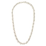 Wholesale gold Dipped Small U Chain Link Necklace L