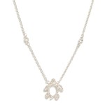 Wholesale chain Link Necklace Rhinestone Studded Sea Turtle Pendant L Extender L