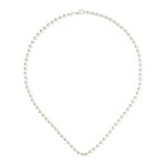 Wholesale metal Beaded Necklace Gold Dipped L