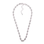 Wholesale pig Nose Chain Link Necklace Rhinestone Accent L Extender L