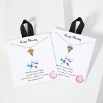Wholesale dainty Chain Link Necklace Metal Shark Tooth Pendant L Extender L Made