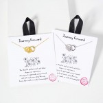 Wholesale dainty Chain Link Necklace Metal Love Knot Pendant Cubic Zirconia Acce