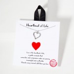 Wholesale dainty Chain Link Necklace Metal Heart Pendant L Extender L Made Korea