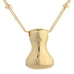 Wholesale do Everything Love Chain Link Necklace Metal Bubble Initial Pendant L