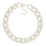 Wholesale chunky Double Cuban Chain Link Necklace L Extender L