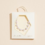 Wholesale pearl Beaded Chain Link Necklace Gold Dipped L Extender L