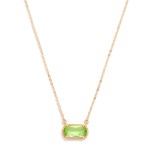 Wholesale chain Link Necklace Glass Crystal Pendant L Extender L