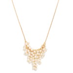 Wholesale box Chain Necklace Pearl Tassel Pendant L Extender L