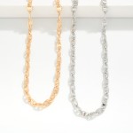 Wholesale mariner Chain Link Necklace L Extender L
